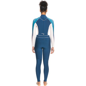 2023 Roxy Womens Rise 3/2mm Back Zip GBS Wetsuit ERJW103117 - Iodine Blue